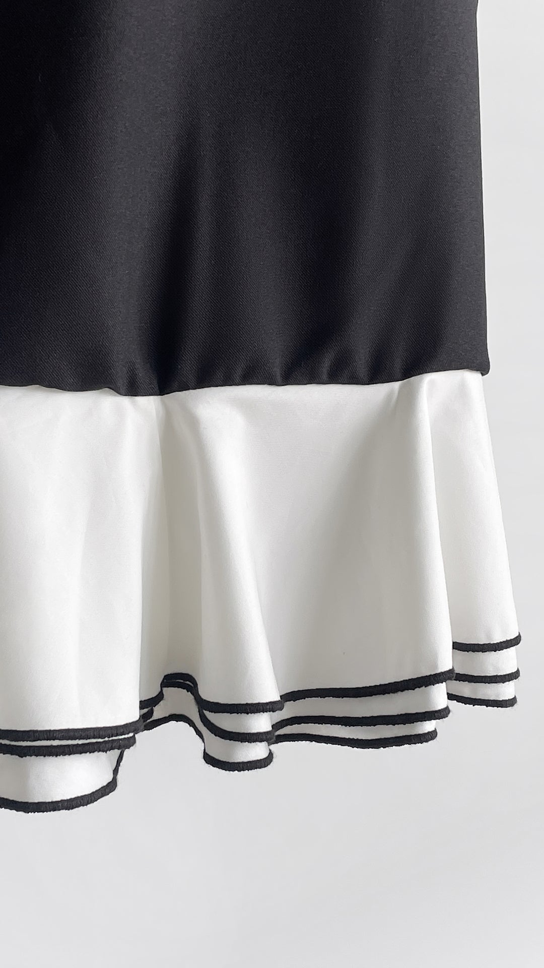 Vintage Contrast Blouse