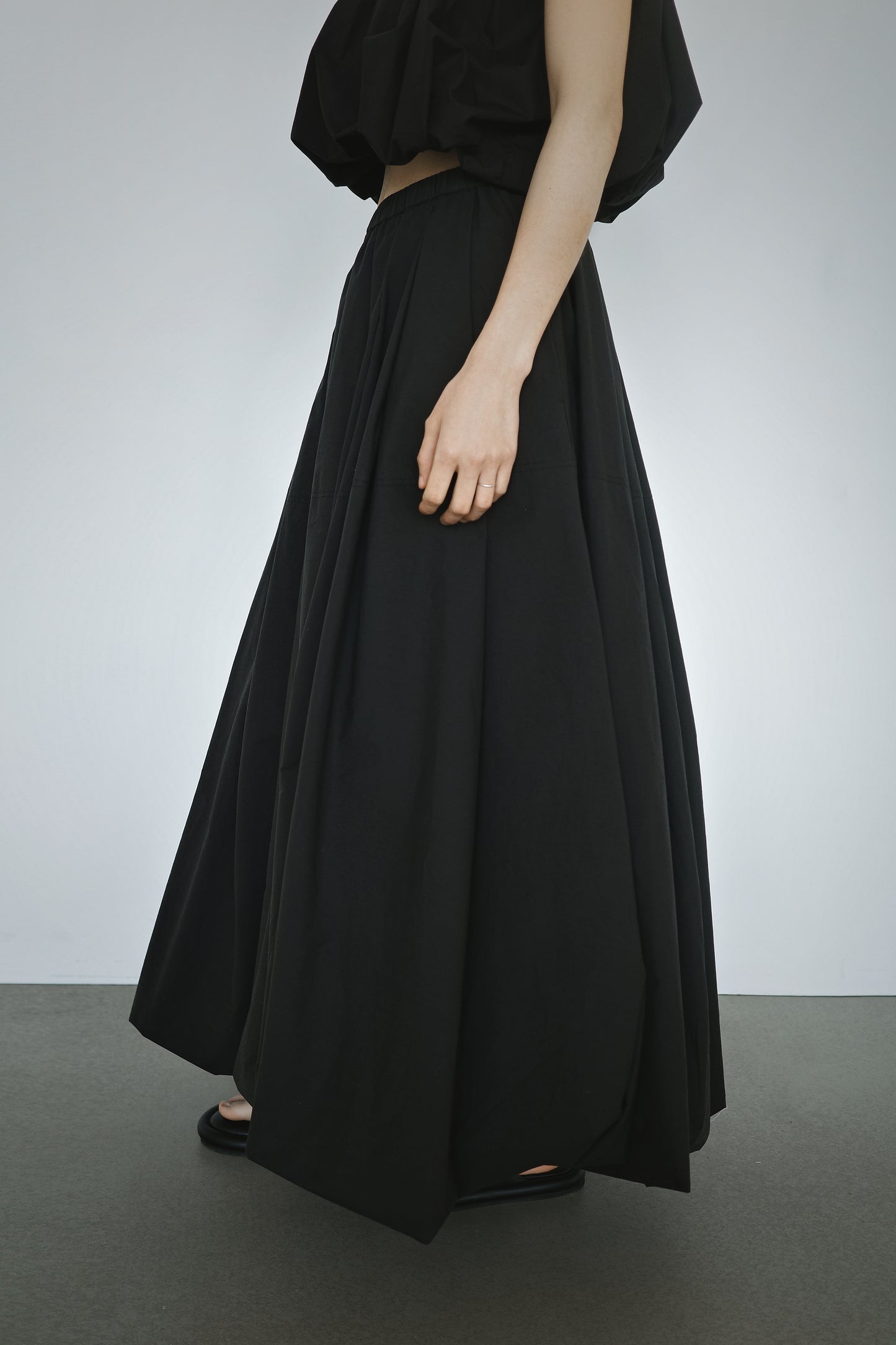 Bubble Midi Skirt