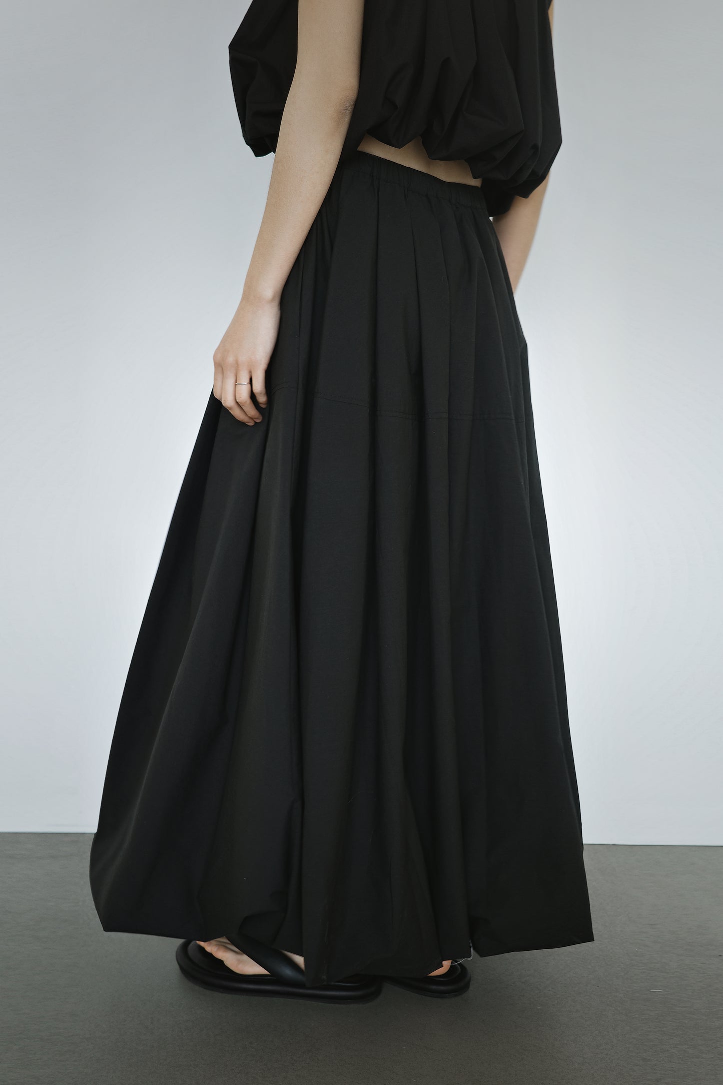 Bubble Midi Skirt