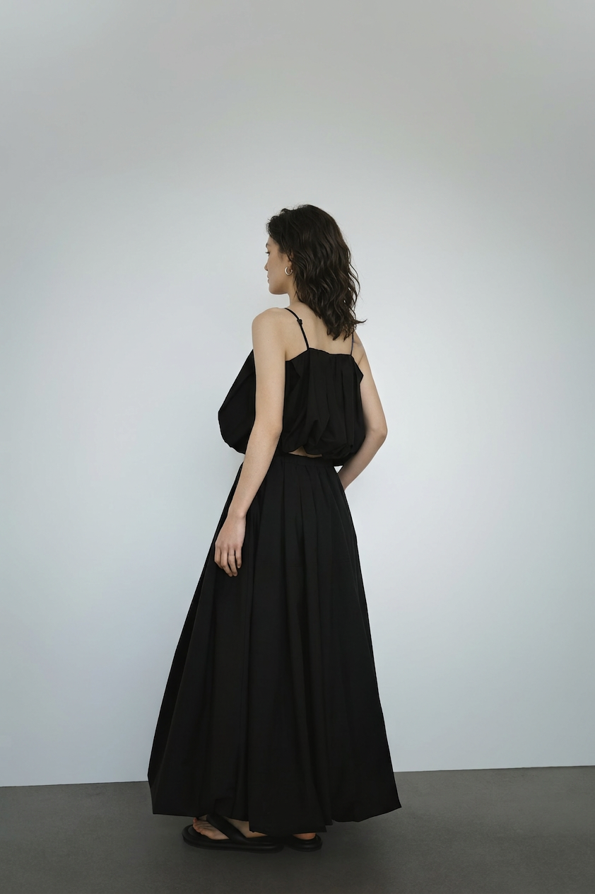 Bubble Midi Skirt