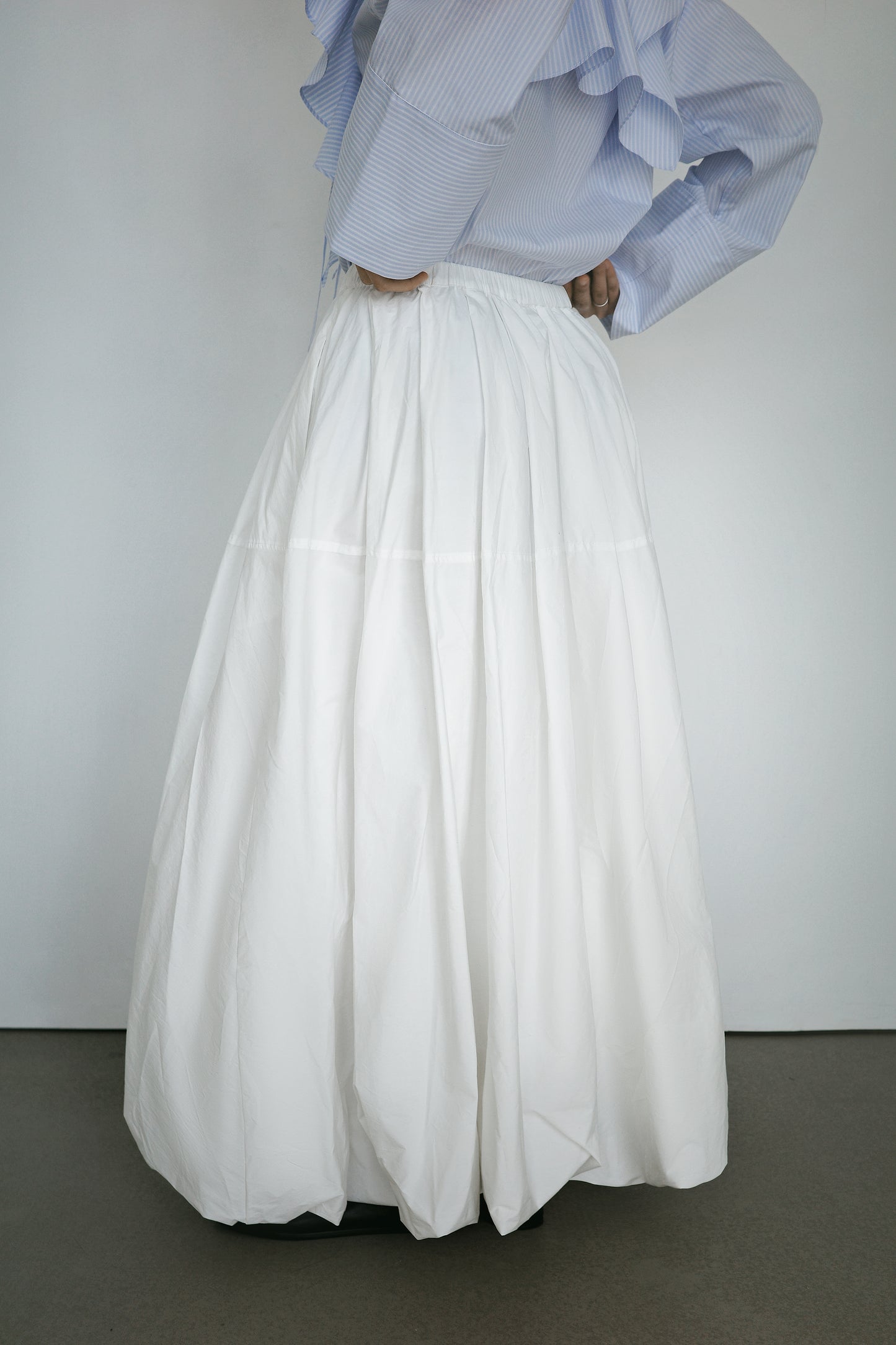 Bubble Midi Skirt