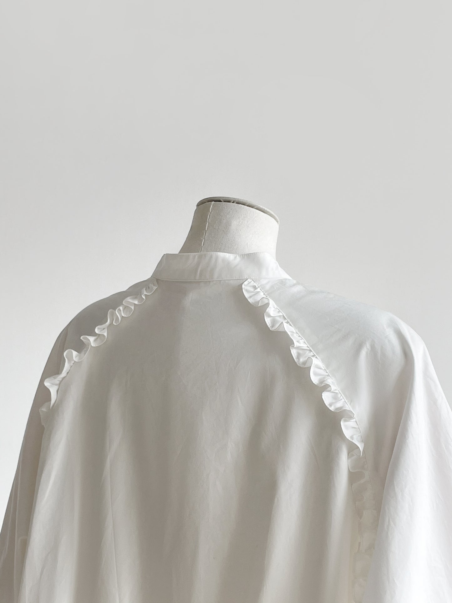 Ruffle Shirt Dress
