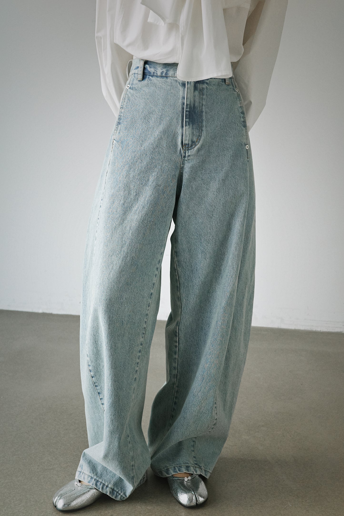 Casual Vintage Blue Jeans