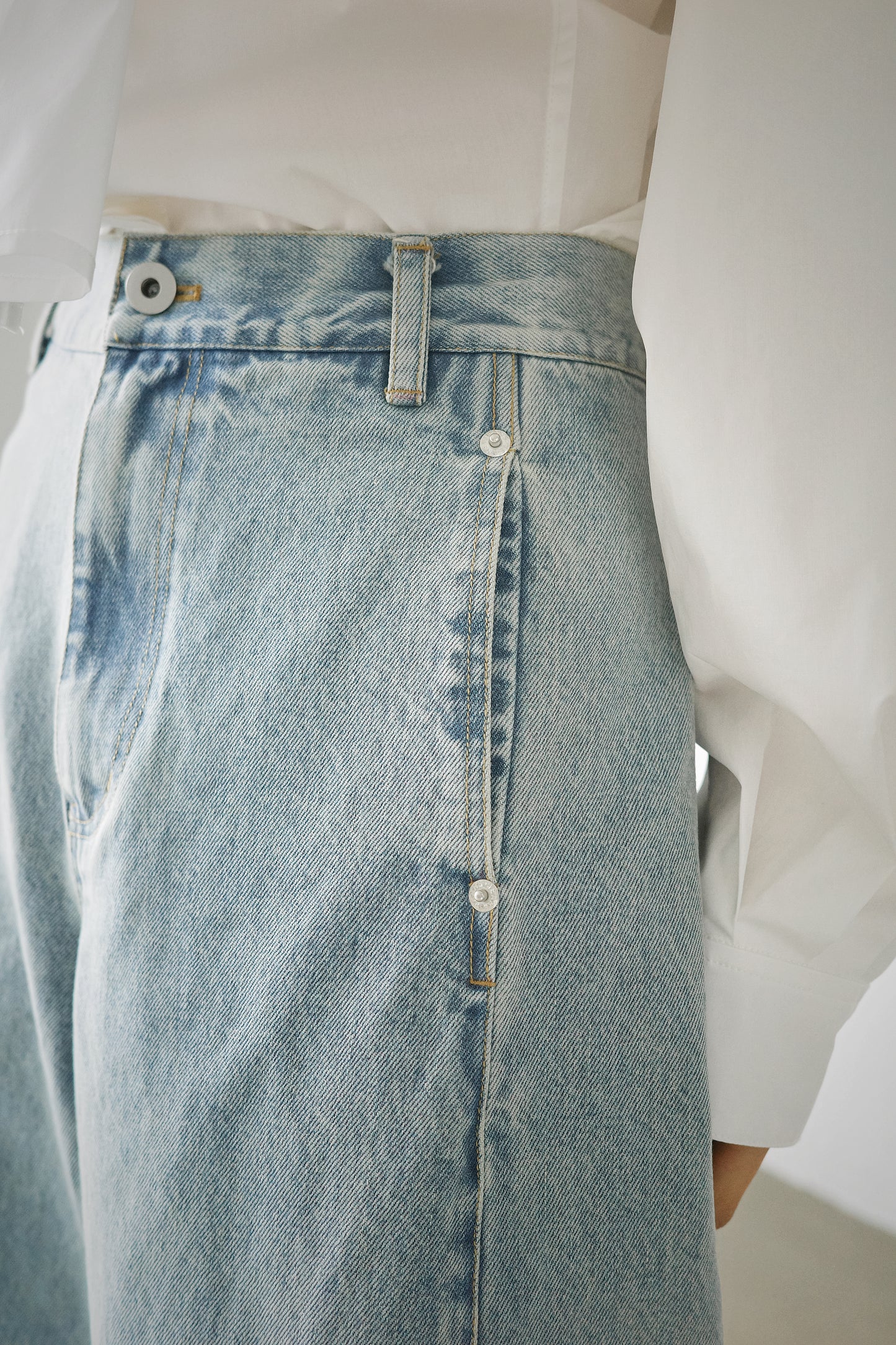 Casual Vintage Blue Jeans