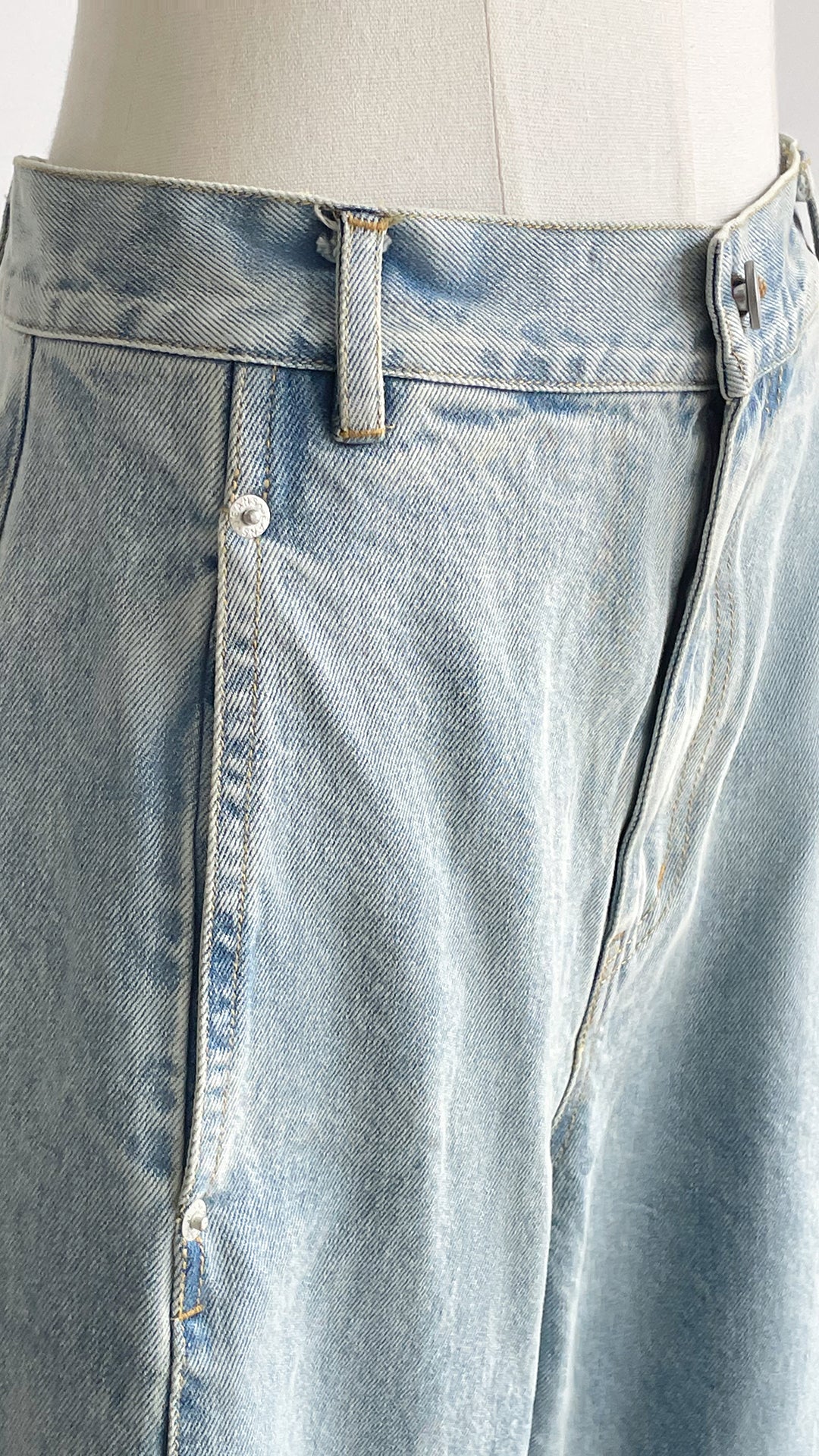 Casual Vintage Blue Jeans