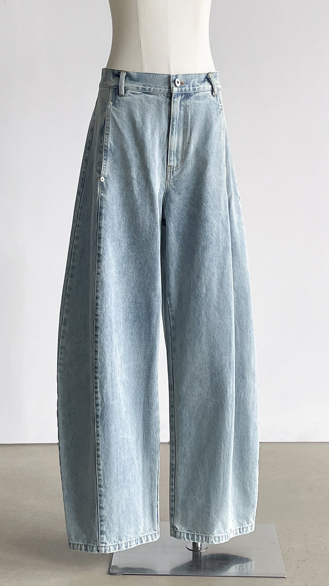 Casual Vintage Blue Jeans
