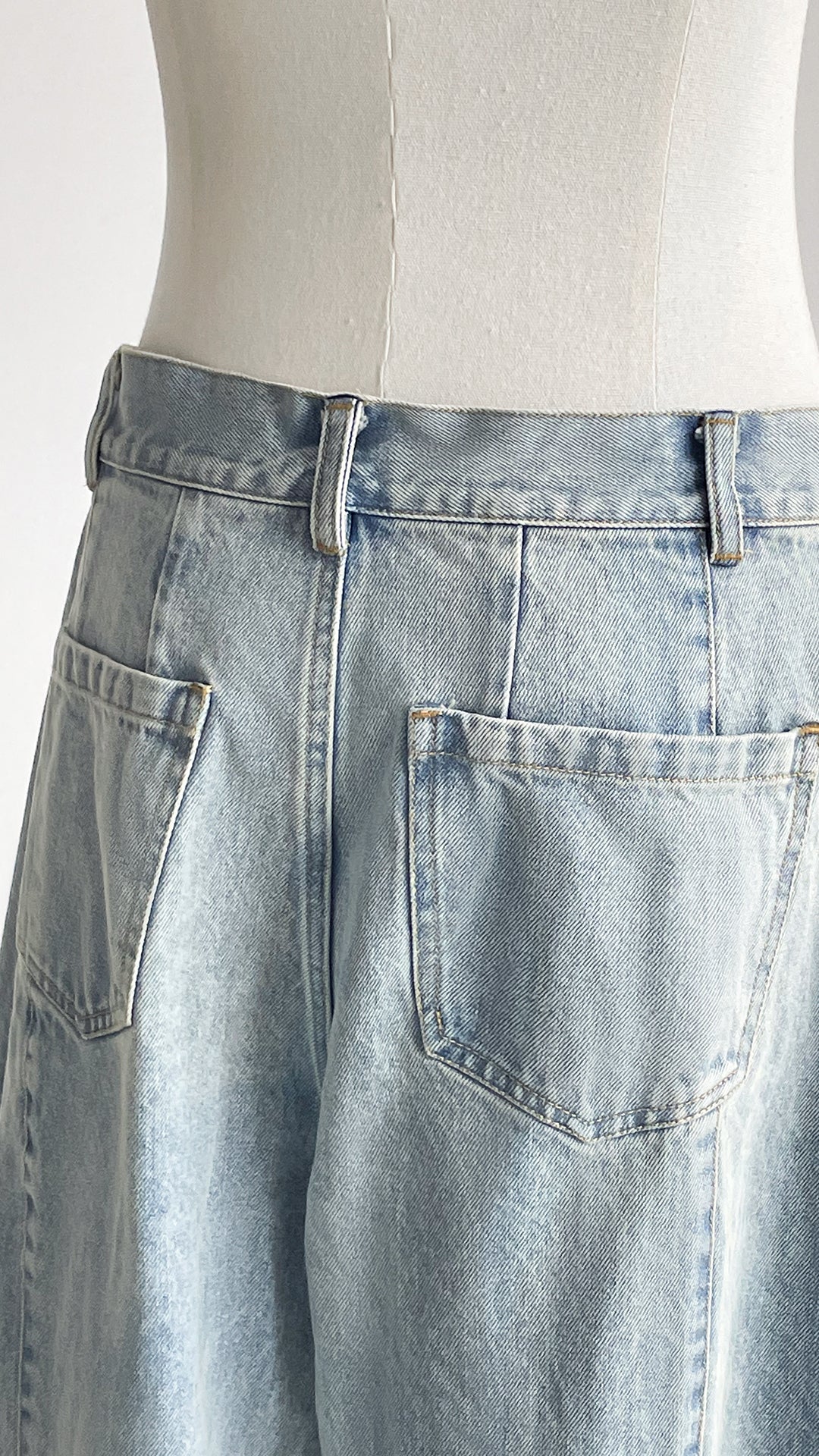 Casual Vintage Blue Jeans