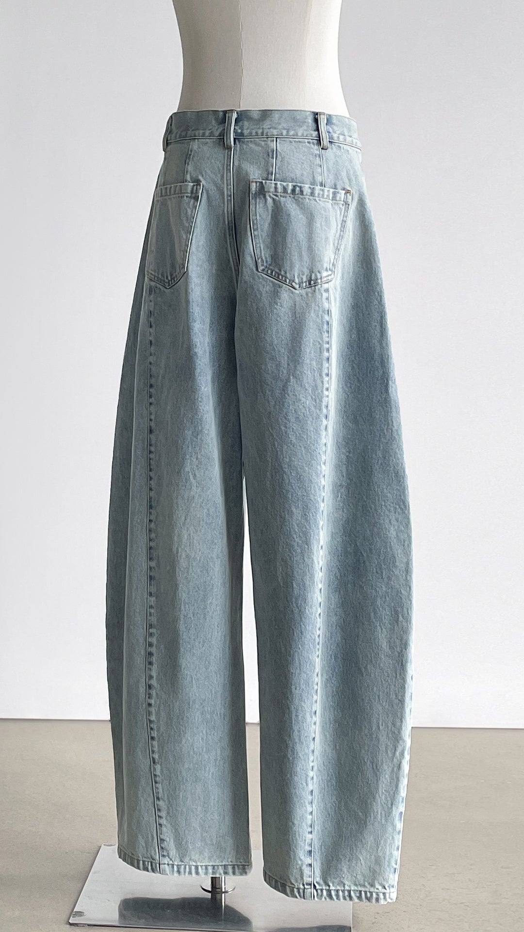 Casual Vintage Blue Jeans