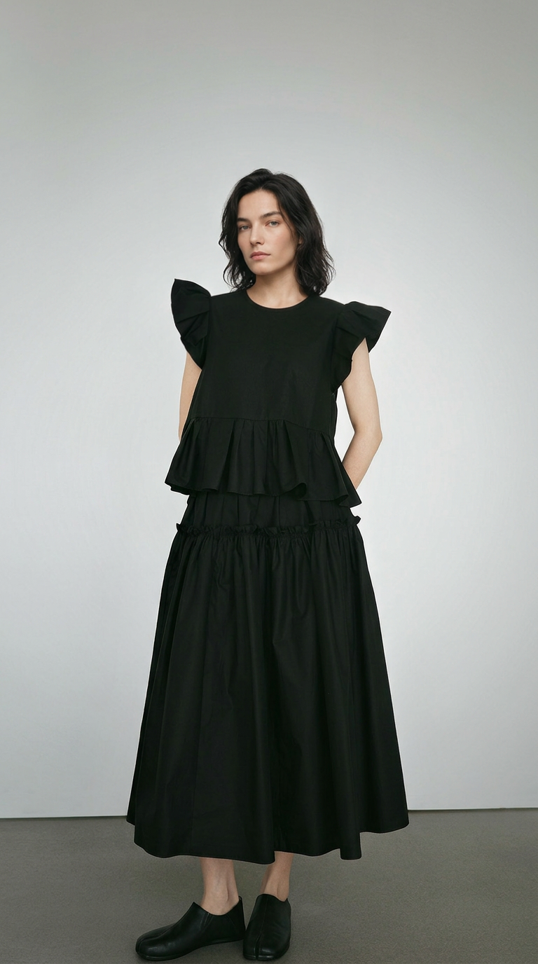 Flutter Sleeve Top