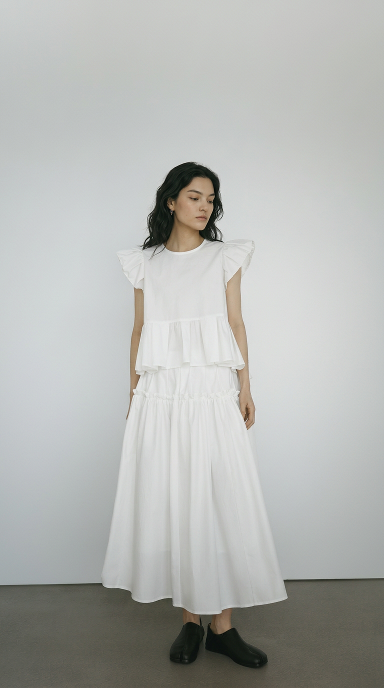 Flutter Sleeve Top