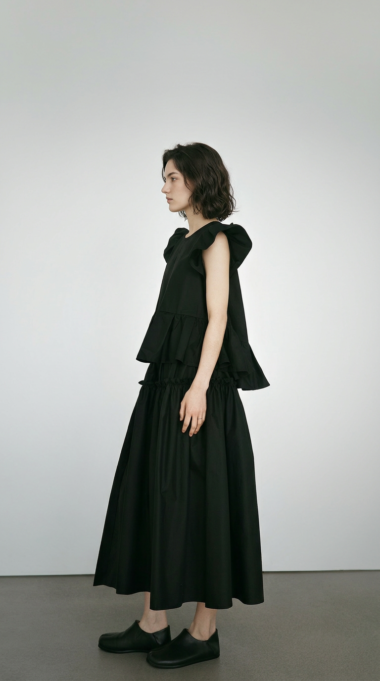 Flutter Sleeve Top