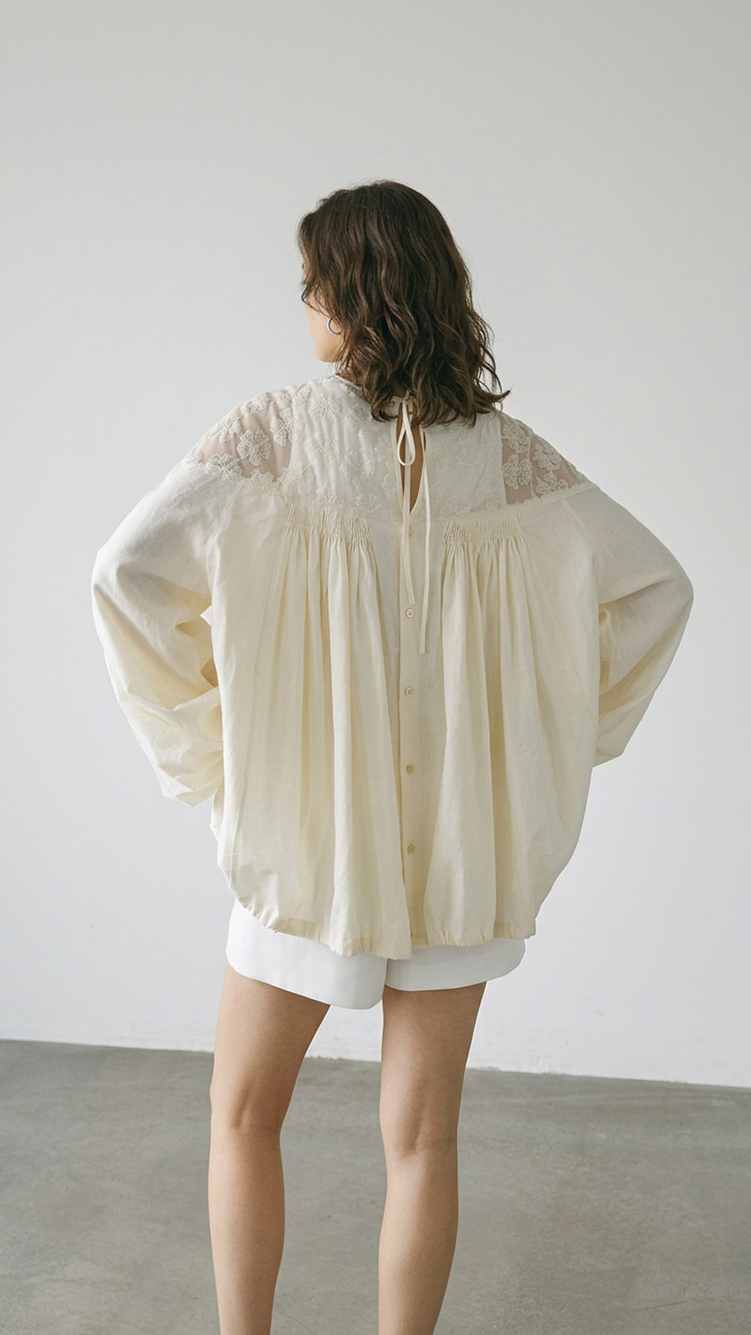 Embroidered Panel Top