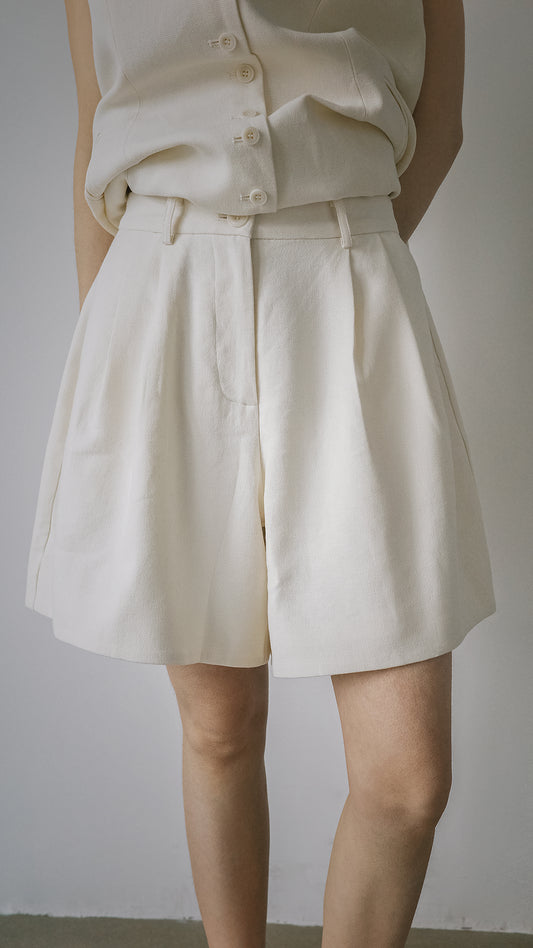 Effortless Linen Cotton Shorts