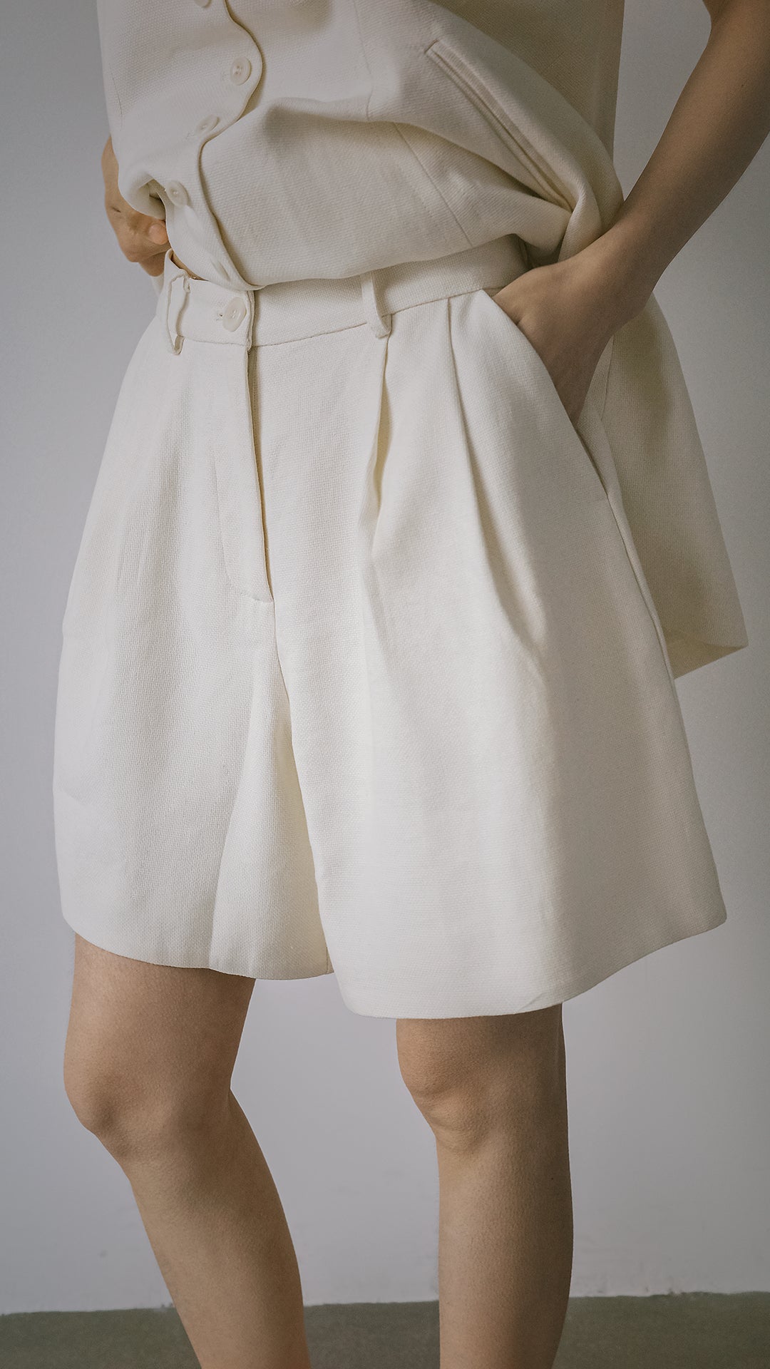 Effortless Linen Cotton Shorts