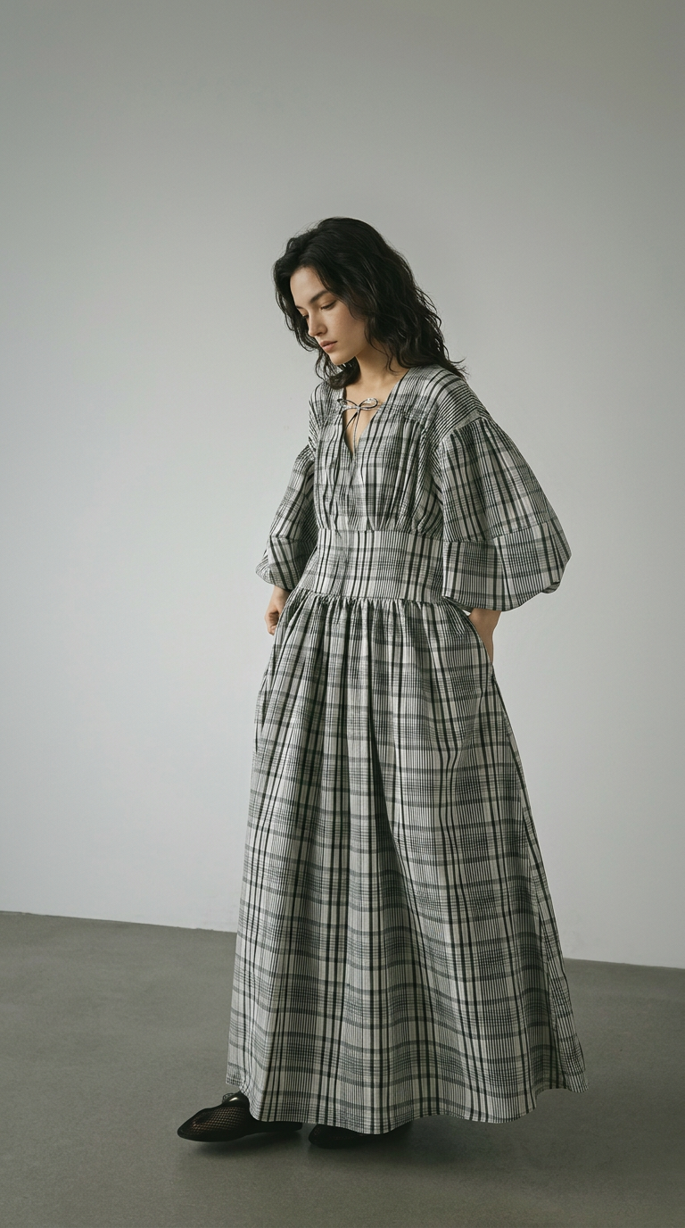 Plaid Dress