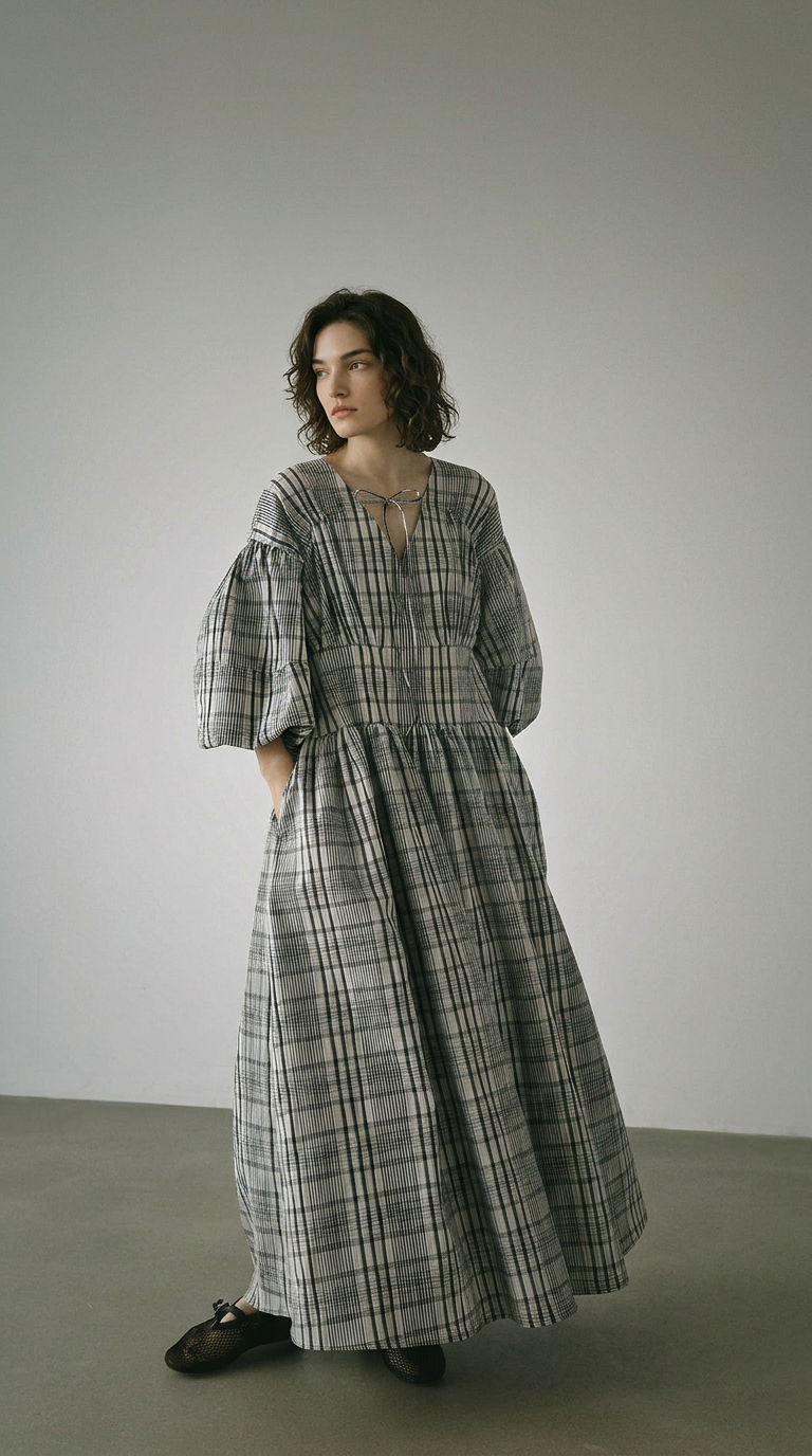 Plaid Dress