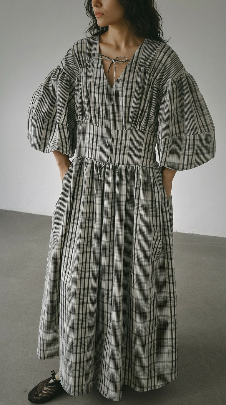 Plaid Dress