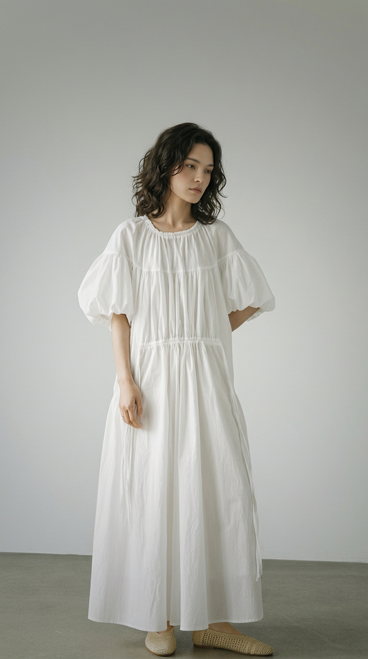 Drawstring Dress