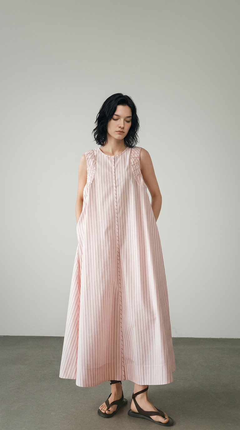 Striped Tank Dress