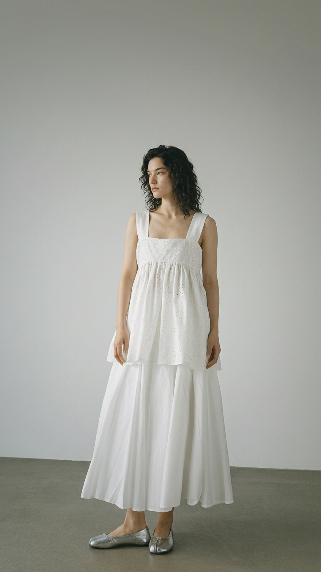 Cutwork Embroidered Tank Top