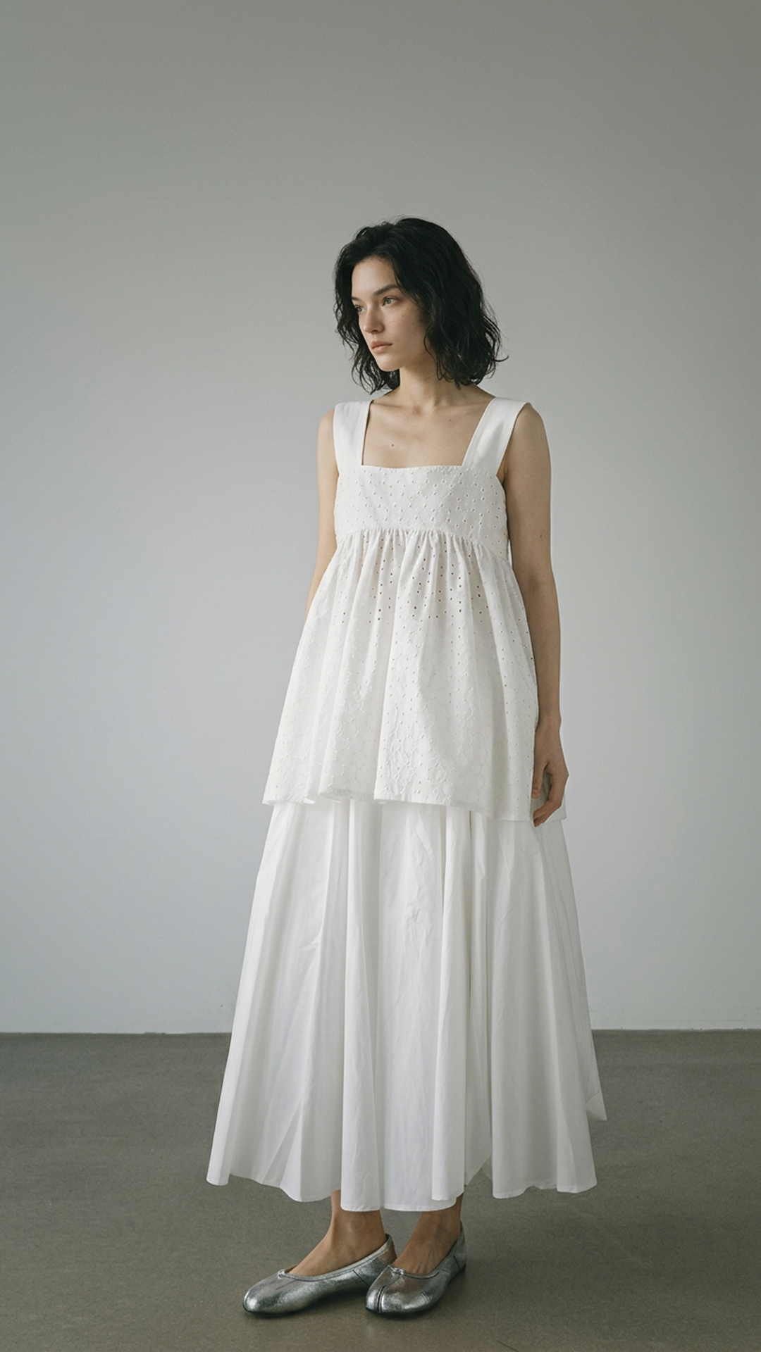 Cutwork Embroidered Tank Top