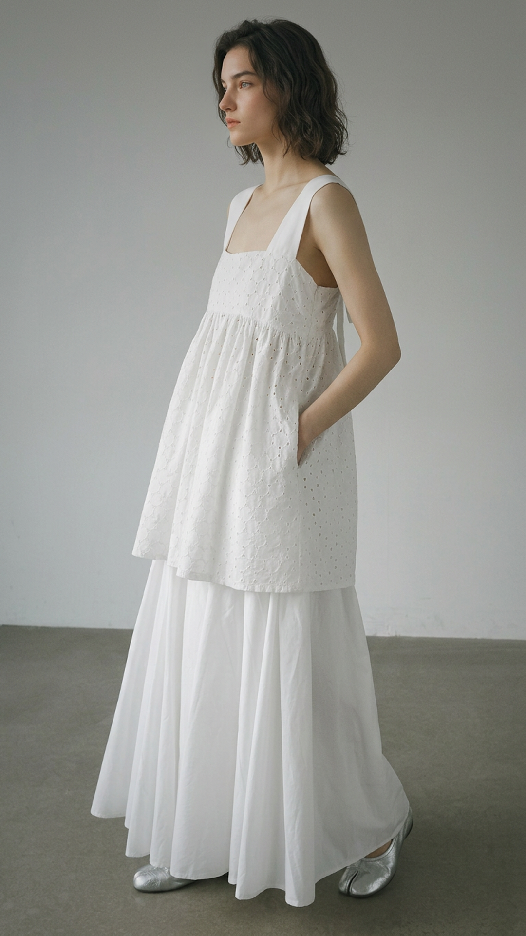 Cutwork Embroidered Tank Top