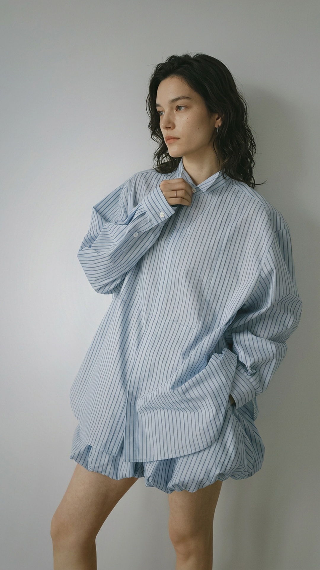 Blue Striped Shirt