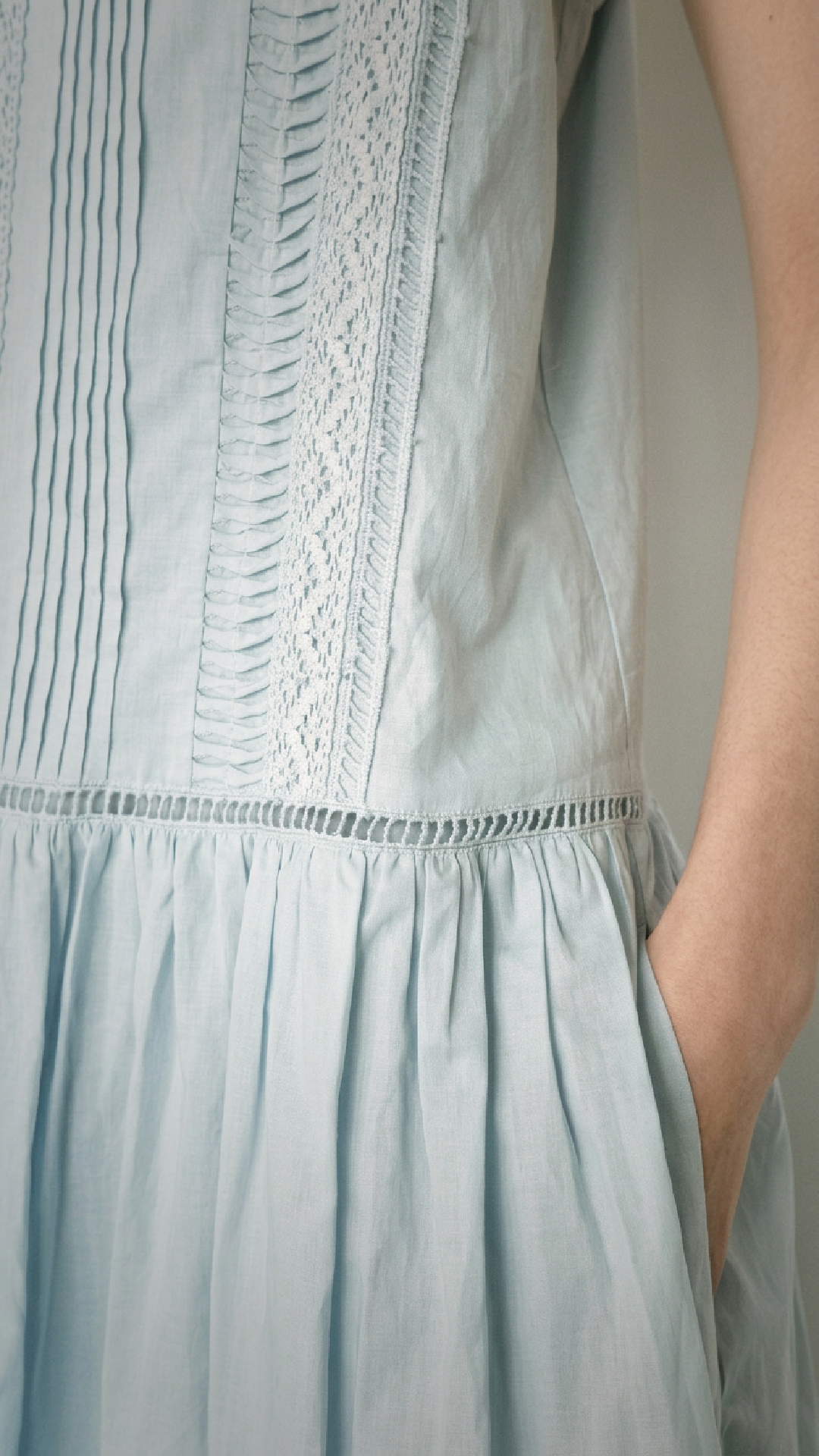 Embroidered Cami Dress