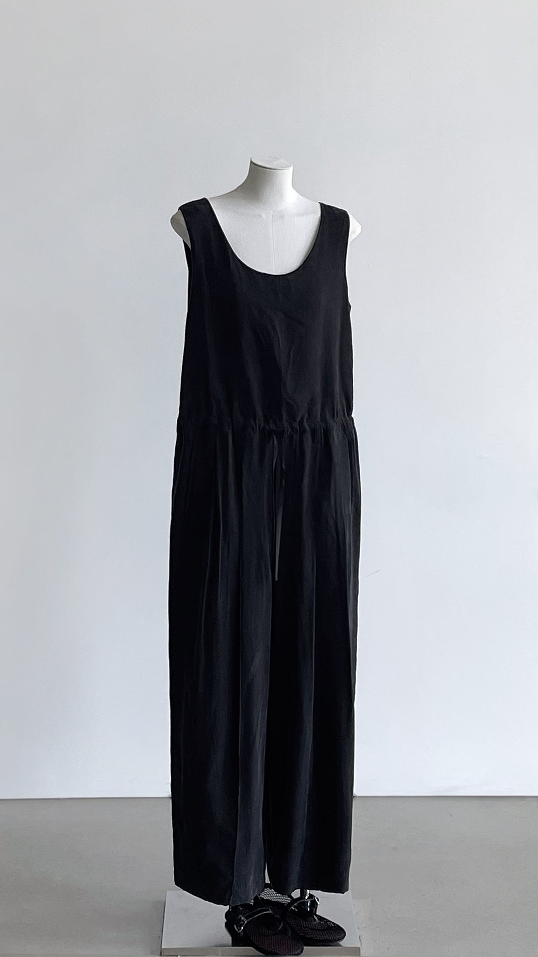 Casual Cupro Jumpsuit