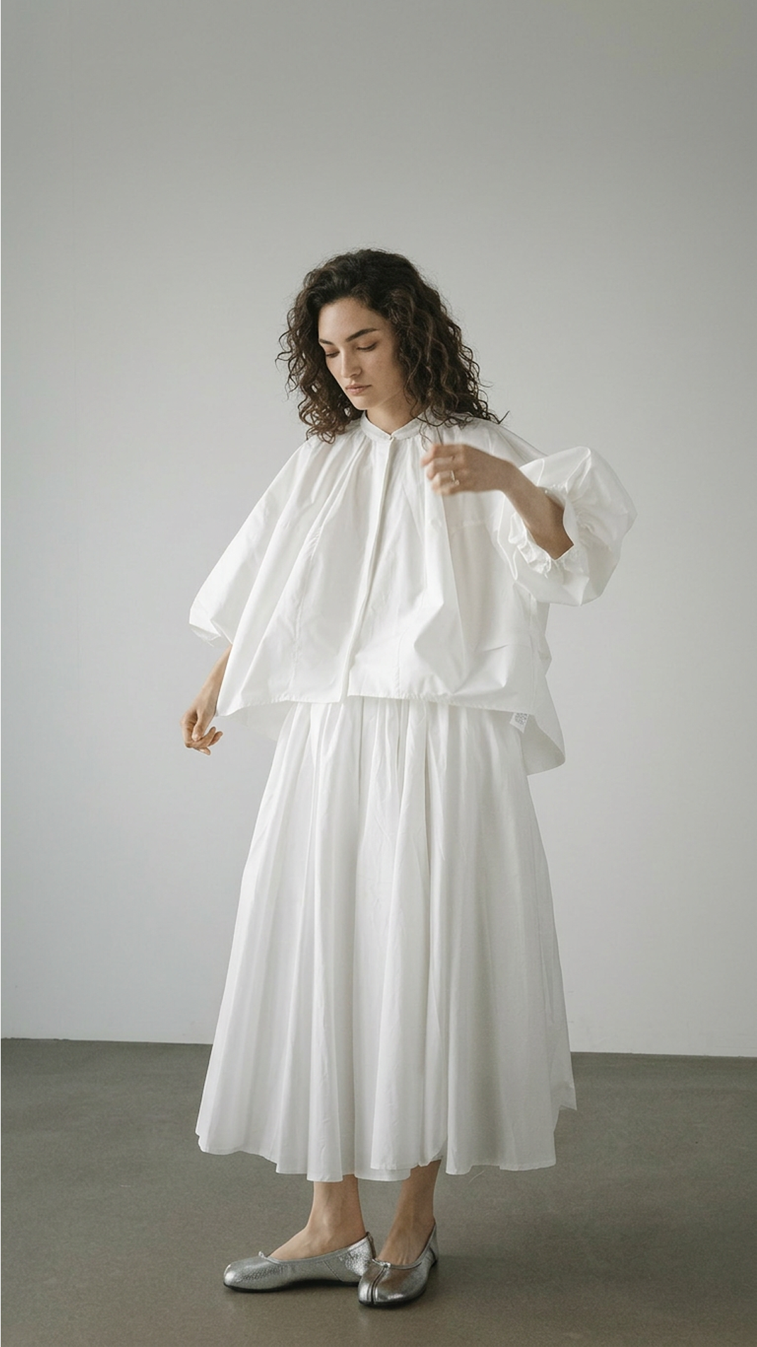 Balloon Sleeve Blouse
