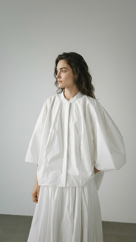 Balloon Sleeve Blouse