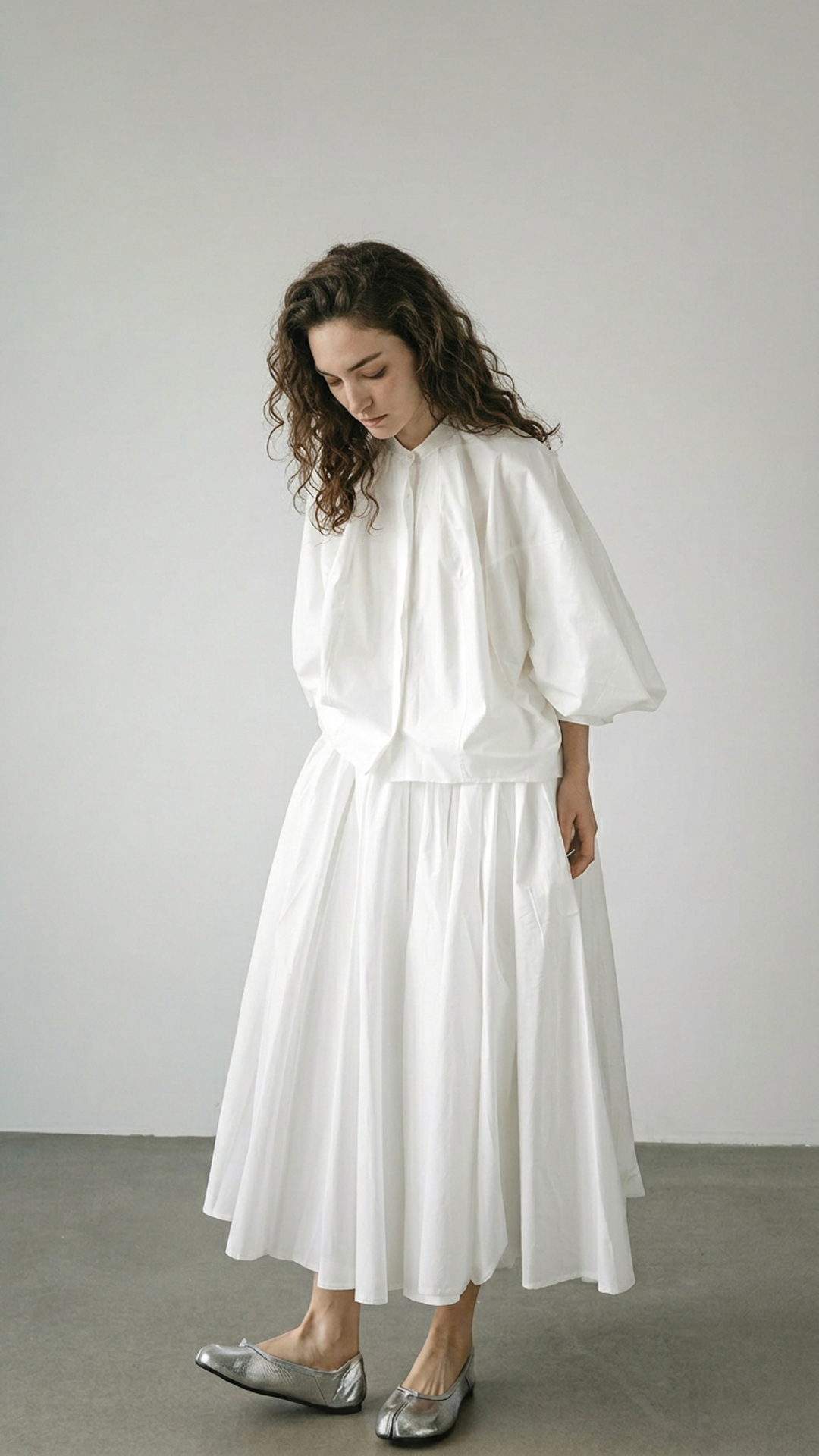 Balloon Sleeve Blouse