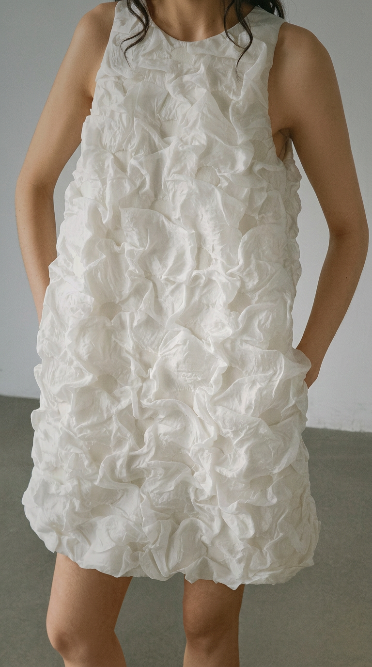 Crinkled Dress