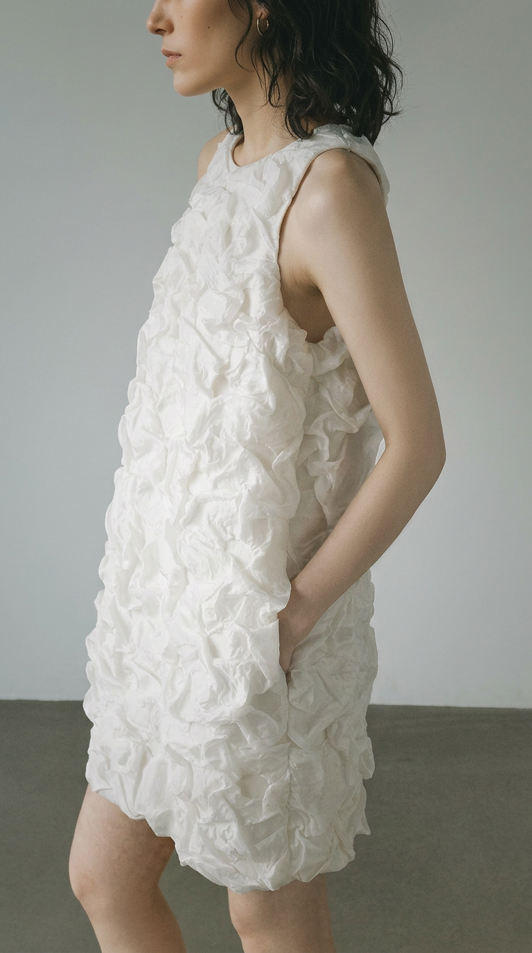 Crinkled Dress