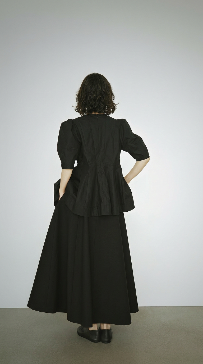 Vintage Puff Sleeve Top