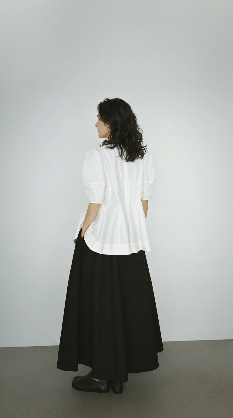 Vintage Puff Sleeve Top
