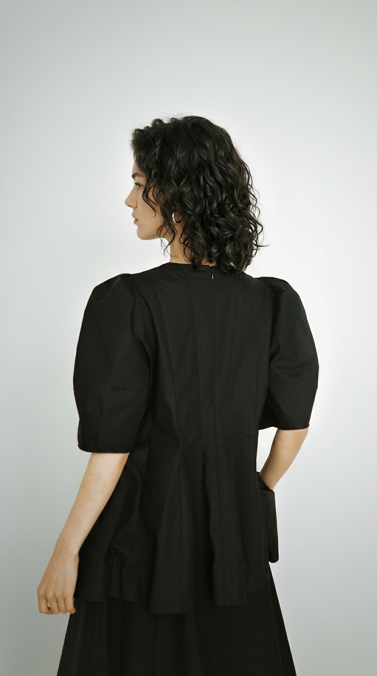 Vintage Puff Sleeve Top