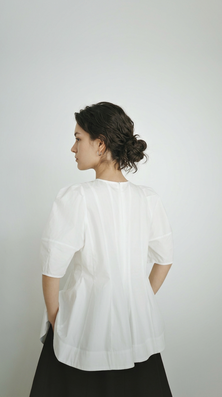 Vintage Puff Sleeve Top